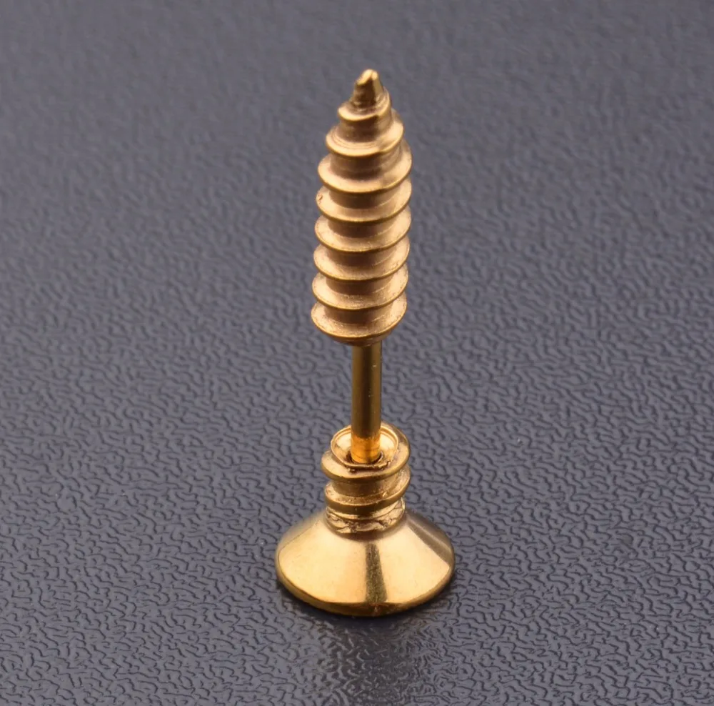 1 пара реалистичные гайки и болты в стиле панк | Украшения аксессуары