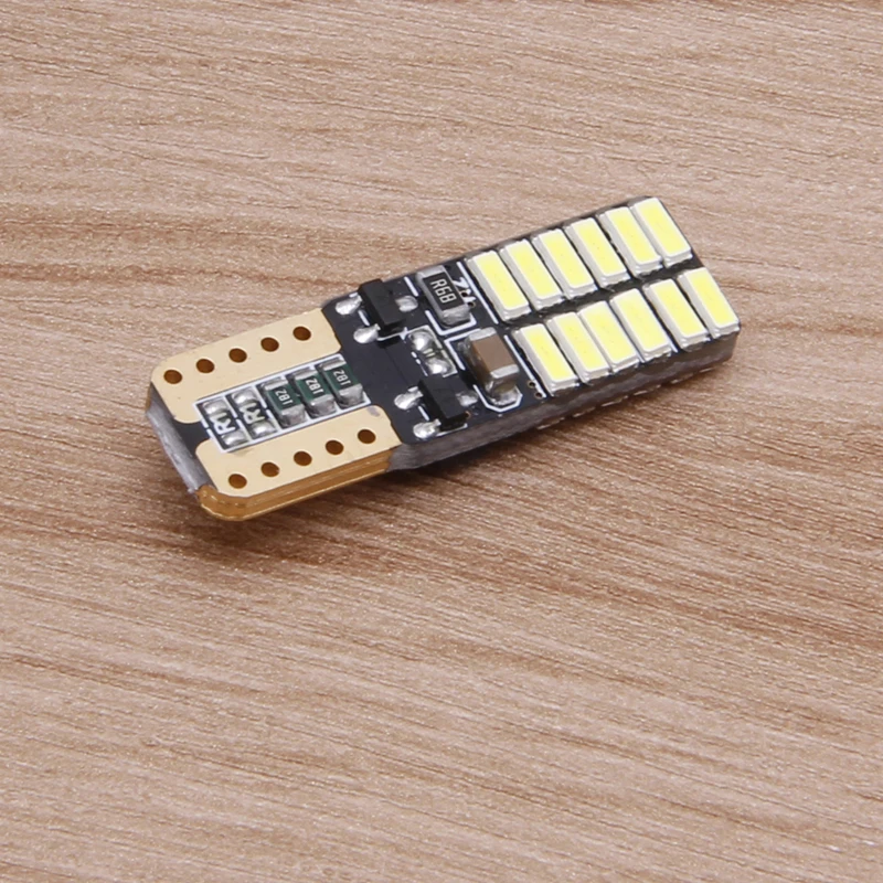 1 шт. автомобильный внутренний светодиодный светильник DC 12 В 4014 SMD 24 LED