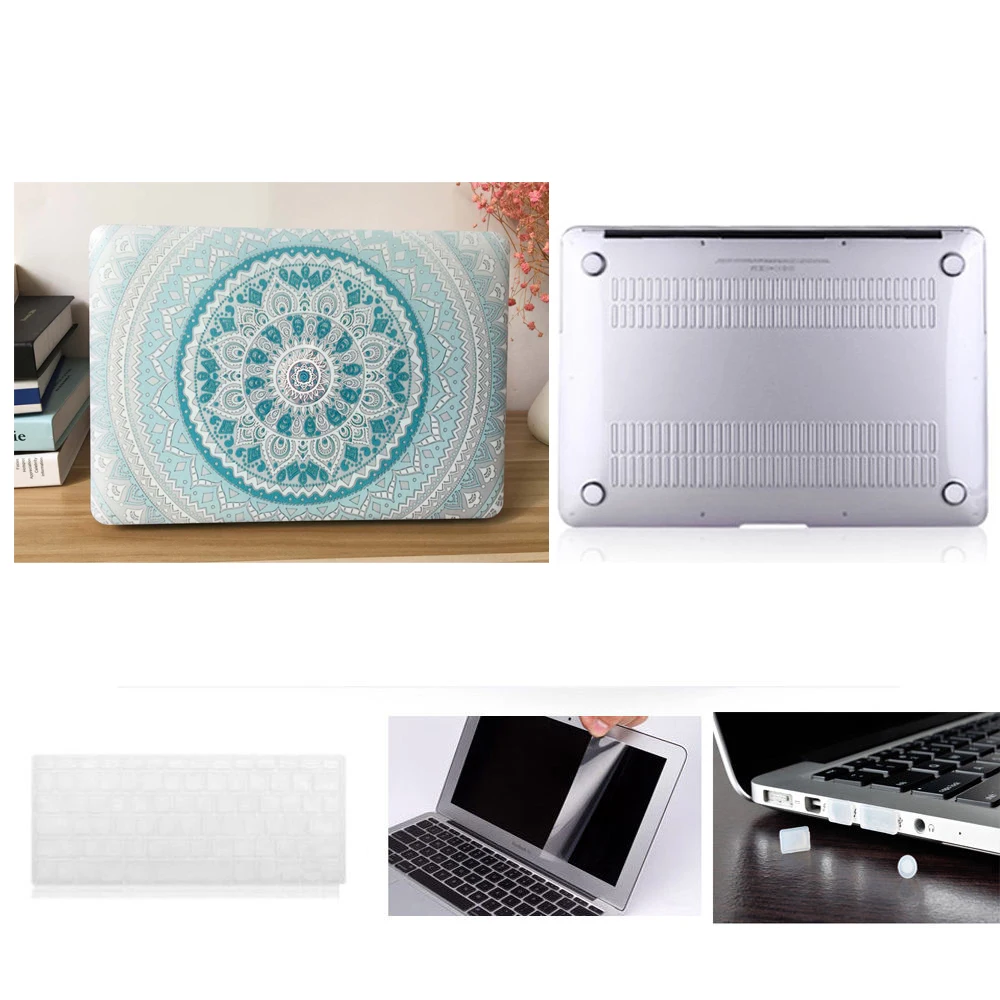Hard Case Cover For Macbook Pro 13 15 inch with/out Touch Bar 2018 New A1989/A1708 MacBook Air Retina 11 12 | Компьютеры и офис