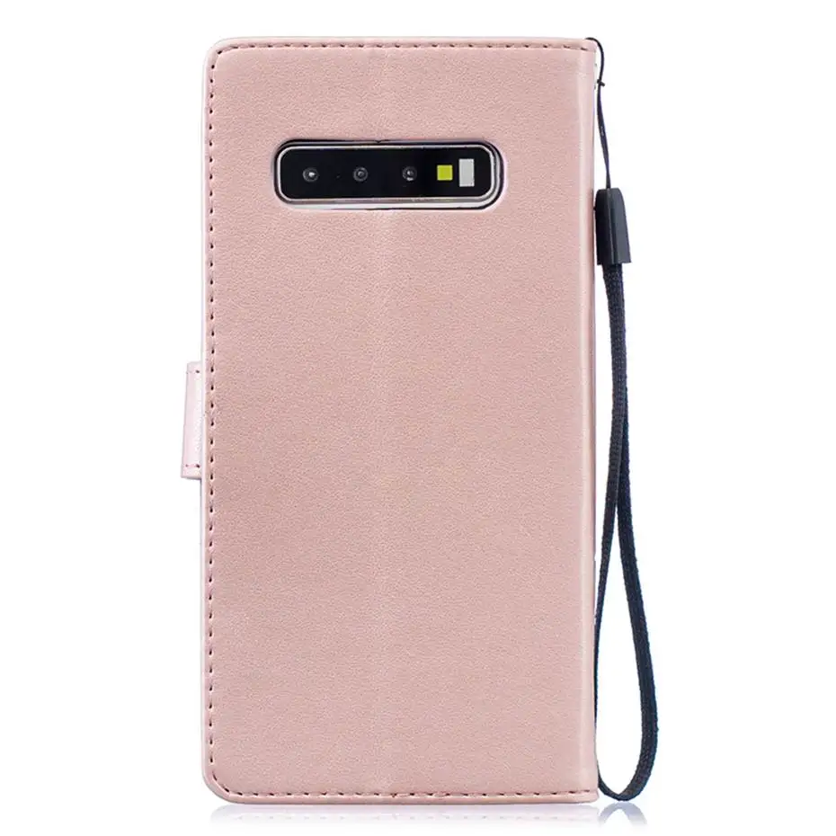 Кожаный флип-чехол для samsung Galaxy S10 S10E S7 S8 S9 A30 A40 A50 A10 M10 M20 M30 A6 A8 A7 J3 J4 J5 J6 J7 плюс чехол