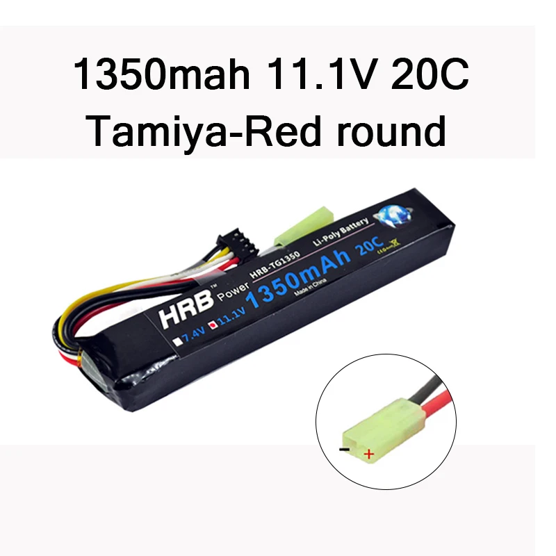 3S 1350MAH 20C RR-H HRB 3S 11,1 V Lipo 1100mah 1200mah 1300mah 1500mah 2200mah 2600mah 3000mah 3300mah 3600mah 4200mah Для RC автомобиля FPV лодки - Color: 3S 1350MAH 20C RR-H