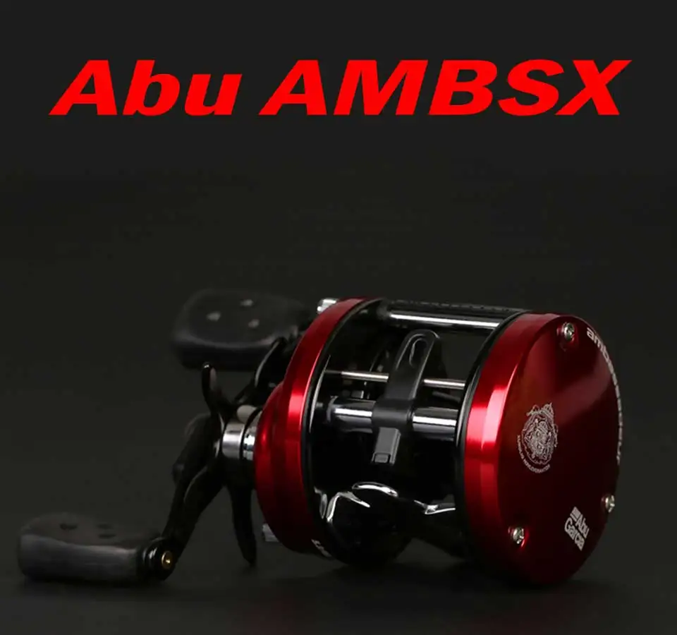 Abu Garcia Ambassadeur SX круглая Катушка AMBSX 5,3: 1 Коэффициент 12.5LB/5,6 кг Максимальное сопротивление 4 подшипника центробежная тормозная система