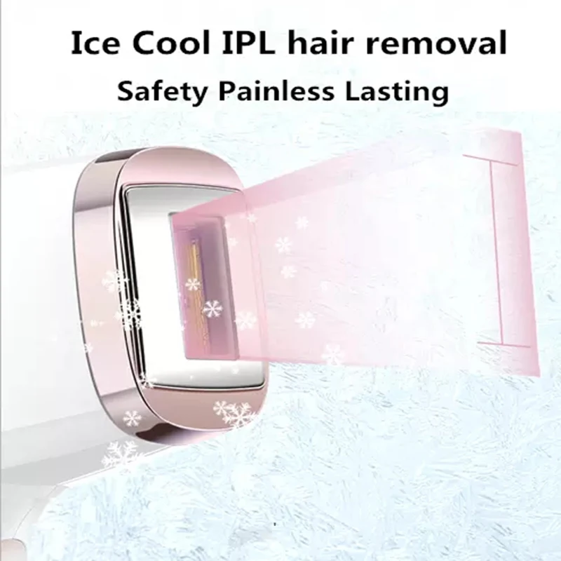 Новинка года! Устройство для удаления волос с лазером Ice Cool IPL, безболезненное устройство для удаления волос IPL, Эпилятор с 300000 вспышками для домашнего использования, лазерная машина