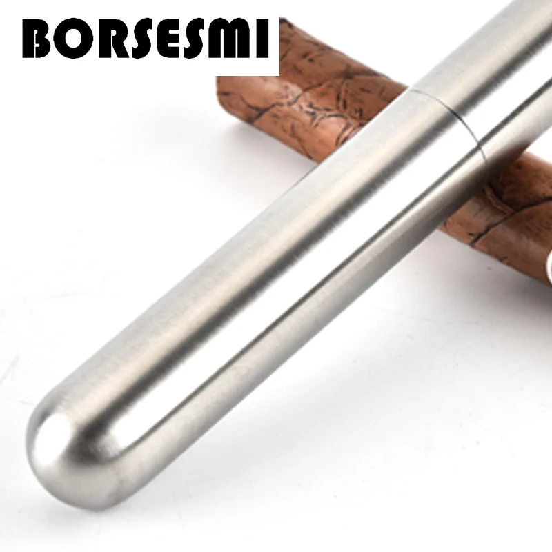 Металлический футляр для сигар 175*25 мм из нержавеющей стали|accessories accessories|accessories