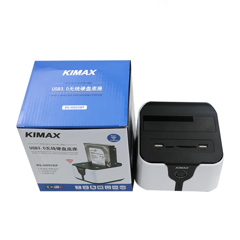 2 шт./лот беспроводная док станция для жесткого диска 1 bay sata к USB 3 0 Корпус 5 'Ɖ