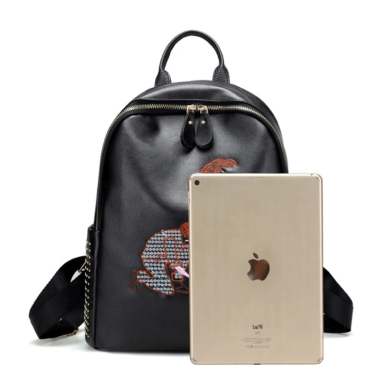 Gdzhlbag Для женщин рюкзак вышитые Блёстки для женщины оптовая продажа кожаный