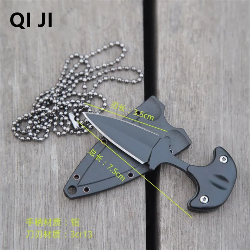 Necklace knife Deli 3 шт. портативный открывалка для письма маленькое лезвие бумажная машинка для резки ножа студенческие ручные канцелярские приборы бровей перочинный ножик - Цвет: Necklace knife