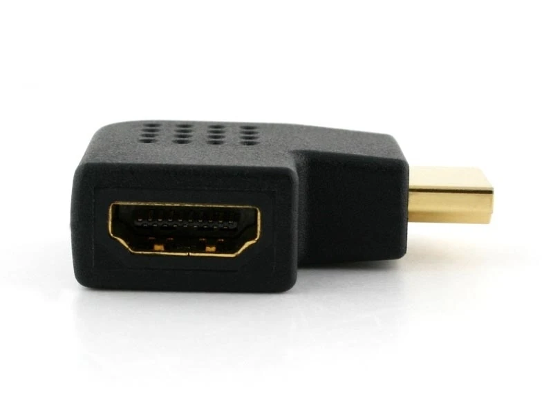 Адаптер Поворотный вертикальный с правой стороны HDMI 2016 шт./лот|angle hdmi|right angle hdmihdmi