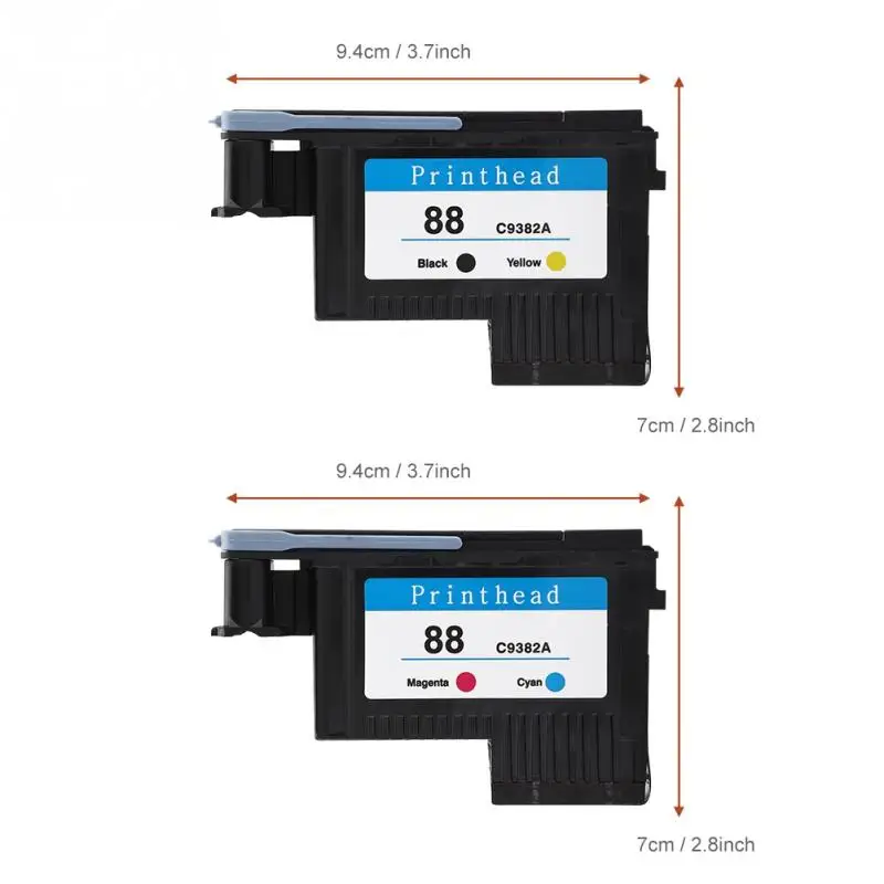 Высококачественная печатающая головка для HP 88 C9381A C9382A k5300/k5400dn/k8600/k8600dn/l7380/7580 /