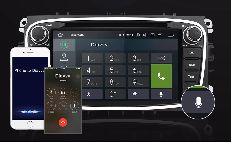 Isudar Автомобильный мультимедийный плеер Android 9 gps Авторадио 2 Din для FORD/Focus/Mondeo/S-MAX/C-MAX/Galaxy ram 4 Гб 32 Гб компактное минирадио DVR