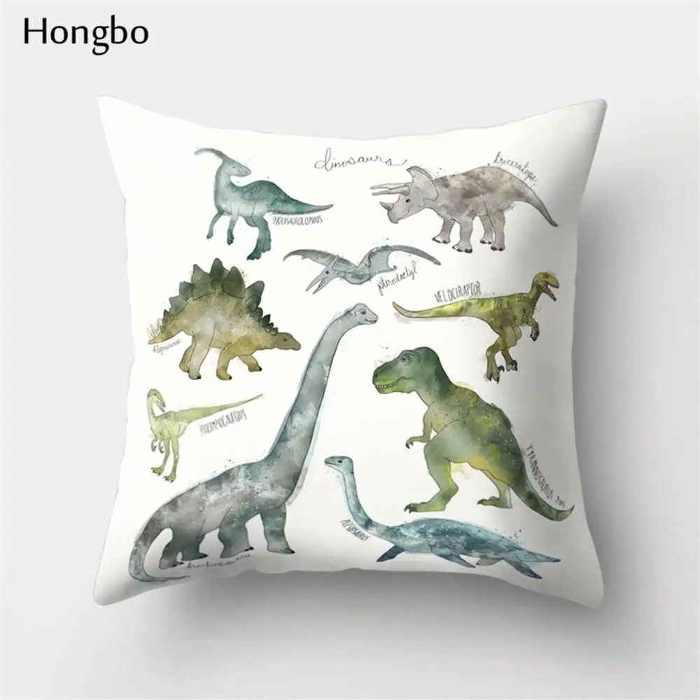 11 Hongbo 1 шт. чехол для подушки с рисунком лисы, медведя, птицы, лошади, диких животных, декоративный чехол для подушки, для дома и офиса - Цвет: 11