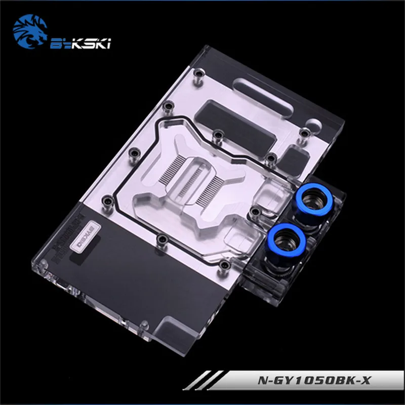 Bykski N GY1050BK X полный охват GPU водный блок для Gainward GTX1050 GTX1050TI видеокарта