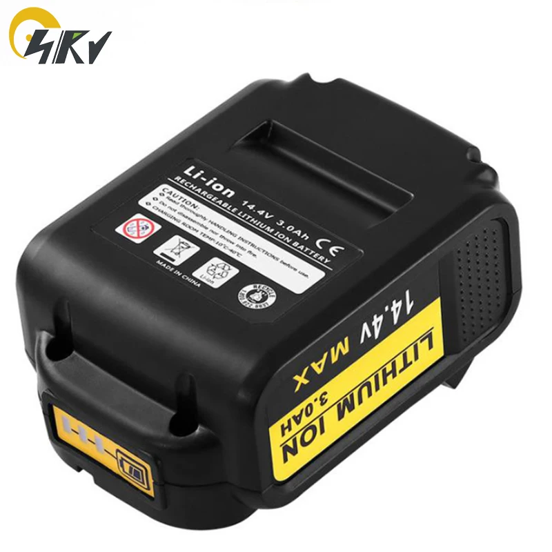 Литий ионный аккумулятор 14 4 В DCB140 3 Ач для электроинструмента Dewalt DCB141 DCB142 XJ DCD735L2