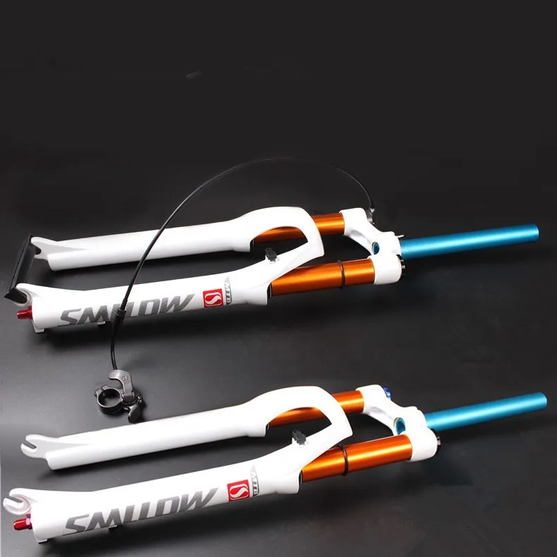 SMLLOW mtb air suspension 26 bicycle fork 27.5 aluminum-magnesium alloy | Спорт и развлечения