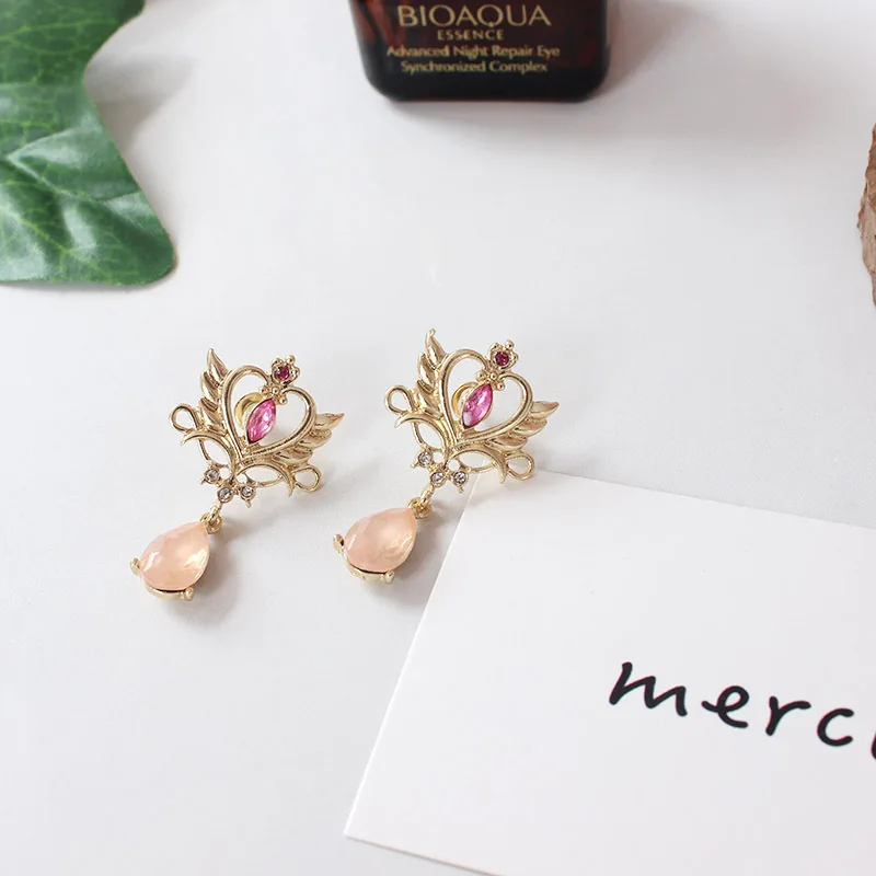 Женские серьги гвоздики в стиле японского аниме Сейлор Мун|fashion stud earrings|stud earringsstud