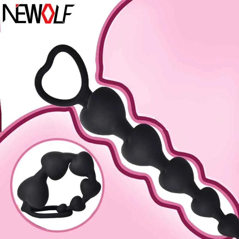 Новинка секс-игрушки для взрослых Силиконовые анальные шарики милая Анальная