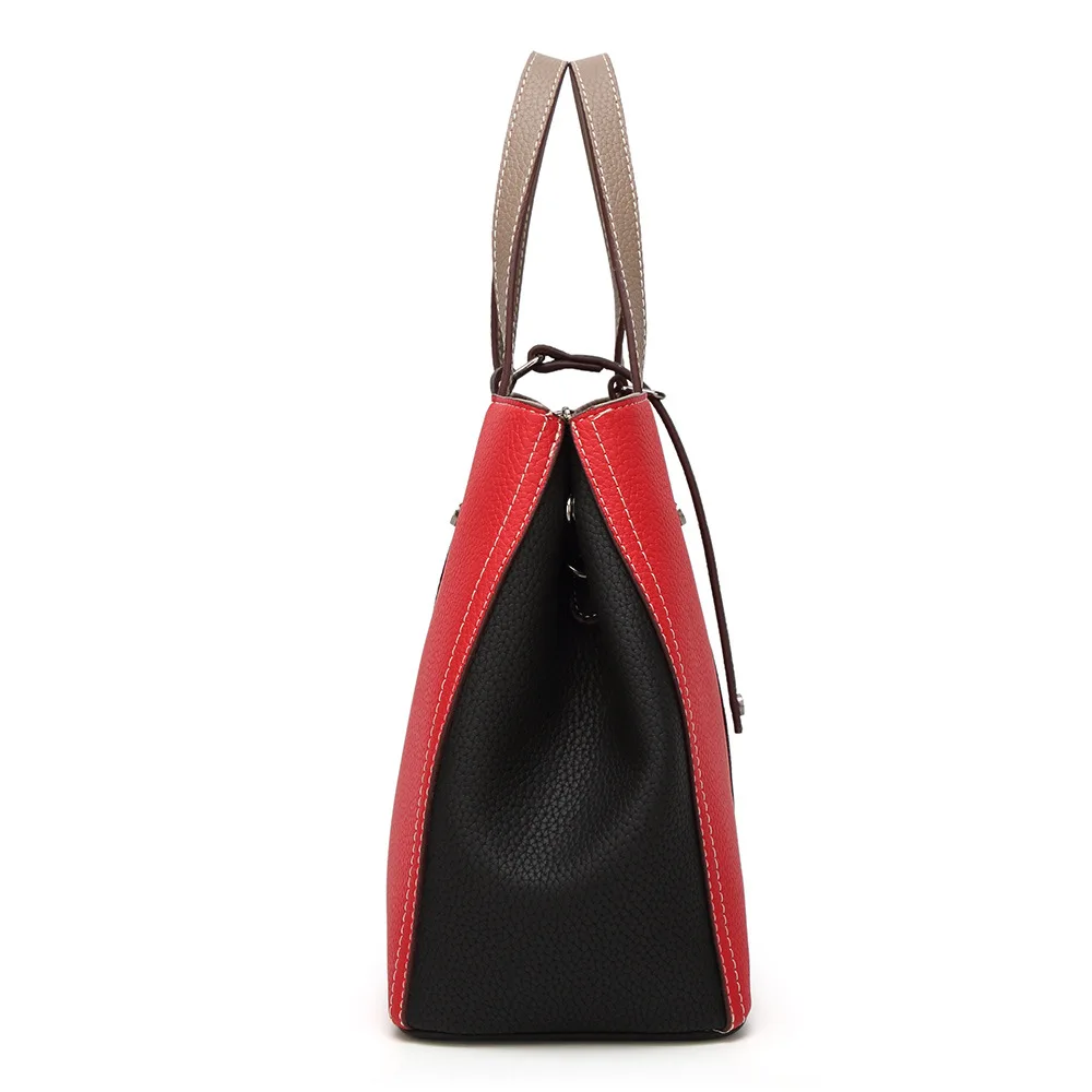 2018 Новых Прибытия Микки Кен Ведро Pu Totes Сумки и Crossbody Полиэстер Два Женская Мода