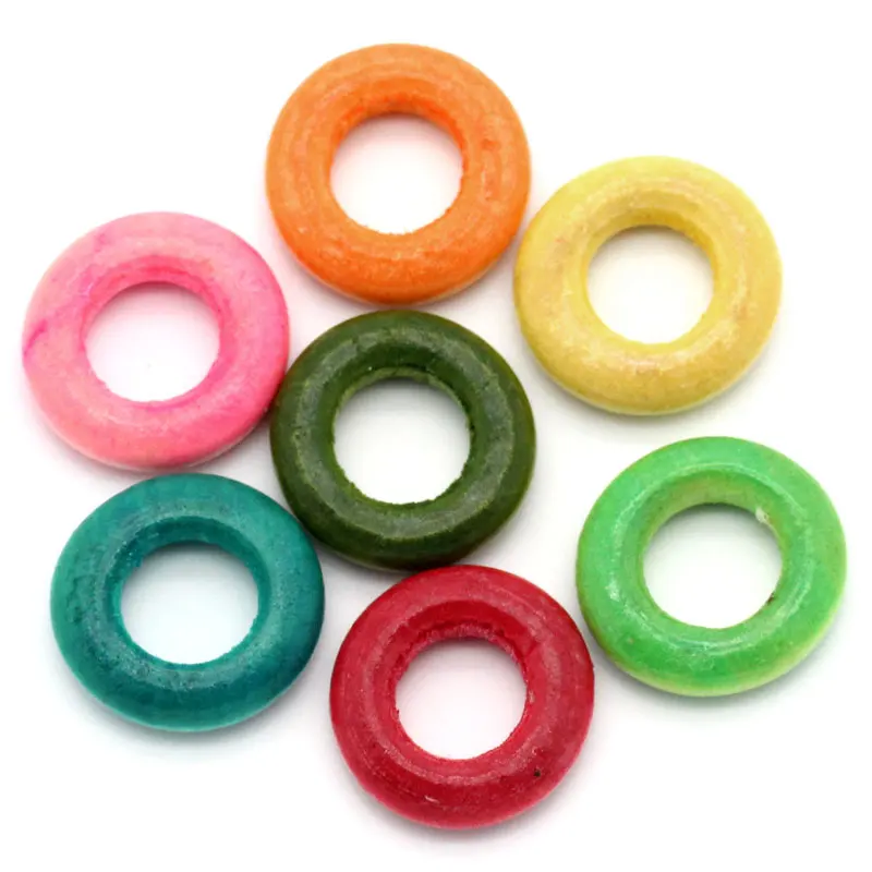 DoreenBeads горячие новые ювелирные изделия деревянные бусины Круглые смешанные для