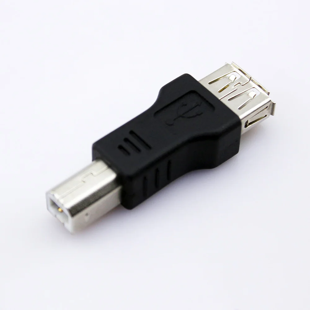 Адаптер для USB принтера 3 шт./лот 2 0 Женский на B мужской разъем сканер