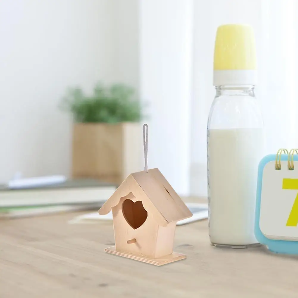 Сделай сам птичий домик уличное подвесное Птичье гнездо украшение для дома