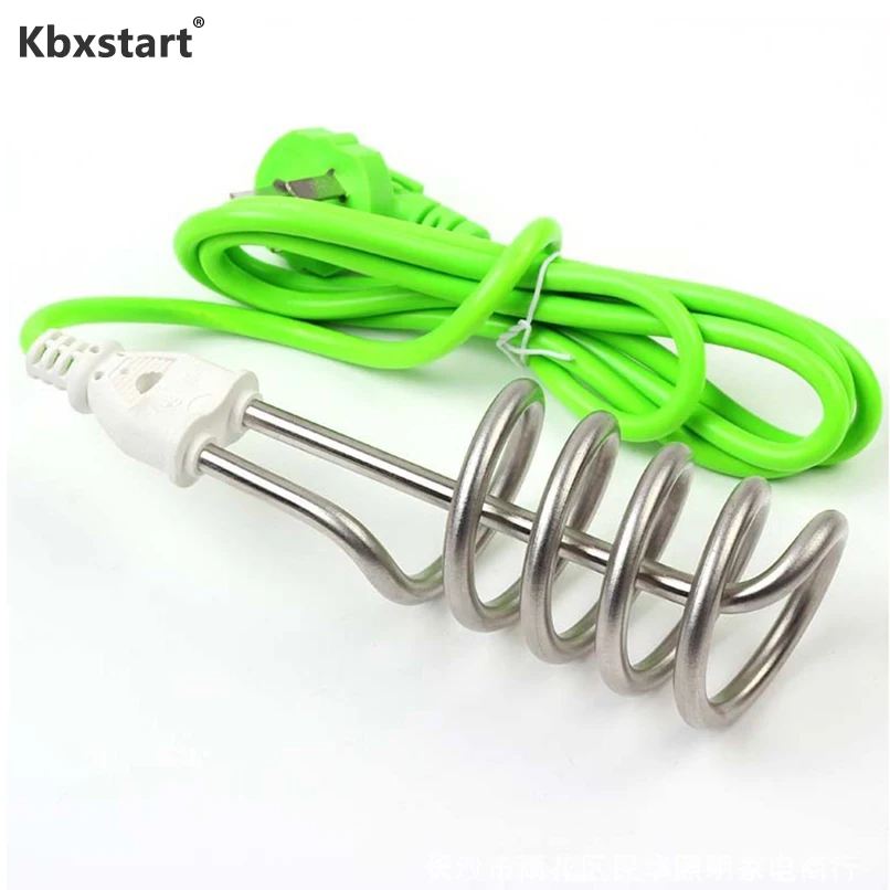 220 В Портативный Погружной мини нагреватель воды в ванную комнату Электрический