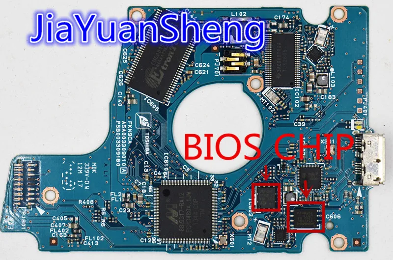 Toshiba USB3.0 жесткая печатная плата драйвера HDD PCB/MQ01UBB200 MQ01UBB150/G003309A