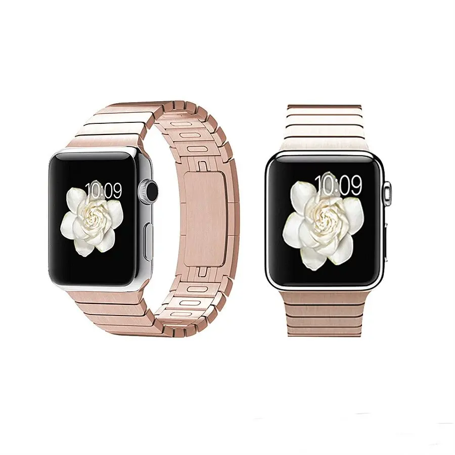 4 Модные наручные часы для apple watch series 5 4 3 2 1 ремешок из нержавеющей стали для iwatch edition 38 4 42 44 мм браслет - Цвет ремешка: 4