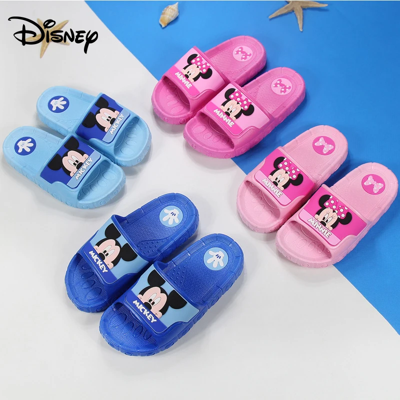 Летние новые детские сандалии и тапочки Disney для мужчин детей Домашние