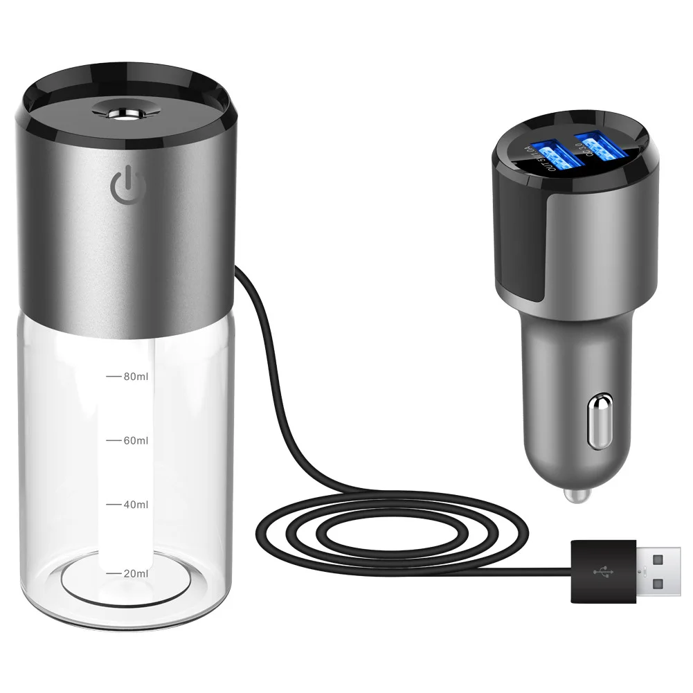 Auto-off Aromatherapy 100 Ml Mist USB Accessary Air Purification Diffuser Car Humidifier Automobile Essential Oil Durable Aroma |
