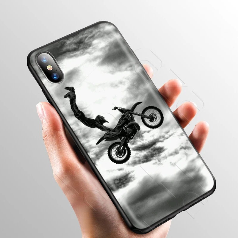 4 Чехол Lavaza Moto Cross для iPhone 11 Pro XS Max XR X 8 7 6 6S Plus 5 5S se - Цвет: 4