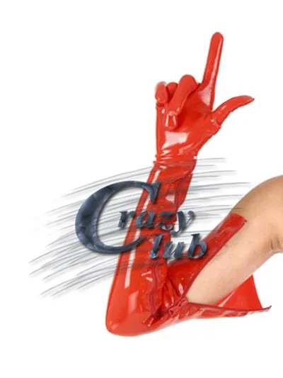 

New arrival Latex zentai gloves Promotion Real Catsuit Costume Sexy Fashion Women Latex Gloves Long Natural Arm With Zip Gloves