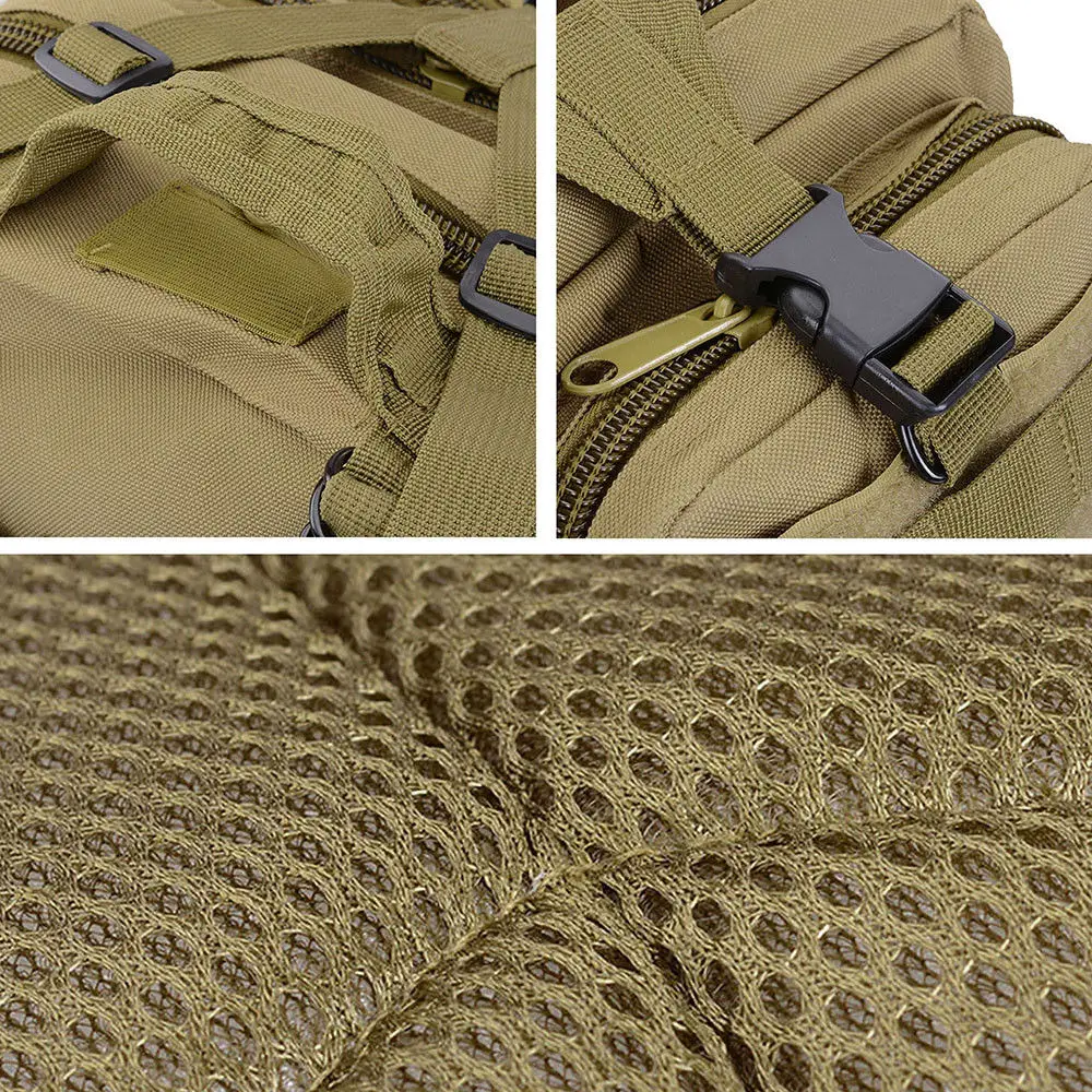 1000D Nylon Waterproof Tactical Backpack Bag Outdoor Military Sport For Camping Hiking Fishing Hunting 34L | Спорт и развлечения