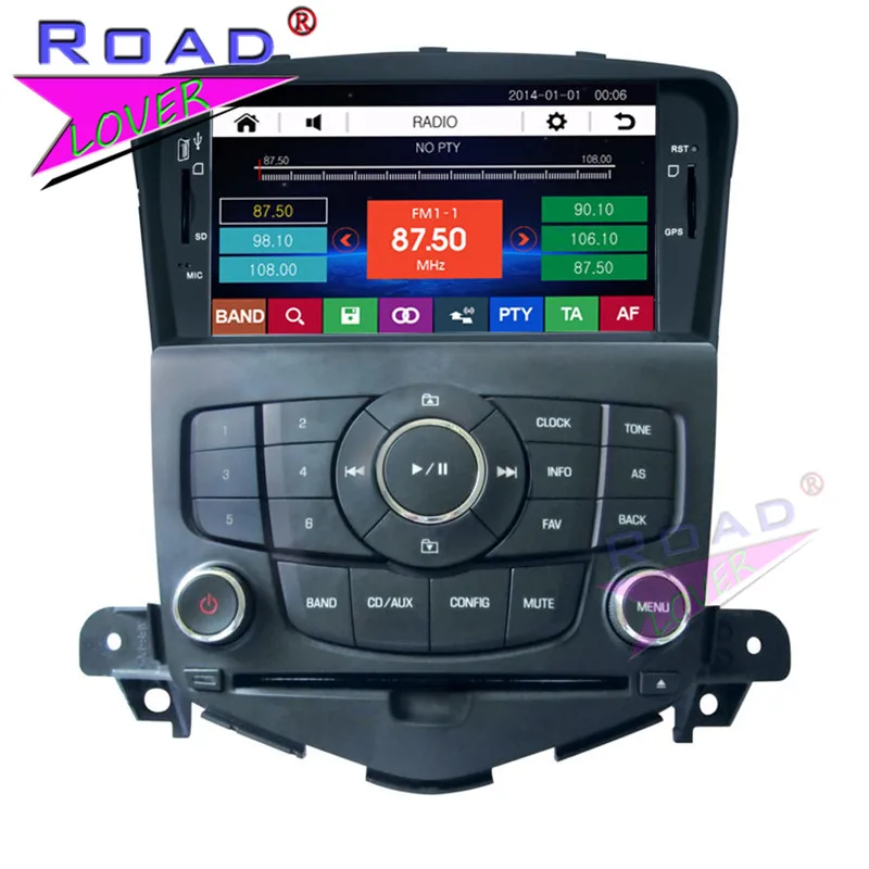 Автомобильный DVD плеер TOPNAVI Wince 6 0 двойной разъем 7 дюймов для Chevrolet Cruze стерео GPS