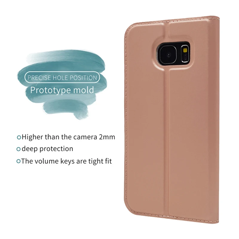 ZROTEVE Cover For Samsung Galaxy S7 Edge Case Flip Wallet Coque Leather S 7 Cases | Мобильные телефоны и аксессуары