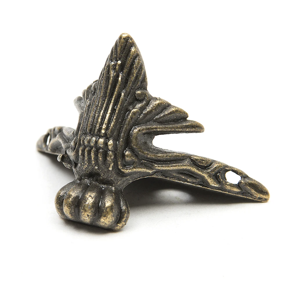 Лидер продаж 4-кратный Ретро защитный декорированный античный латунный