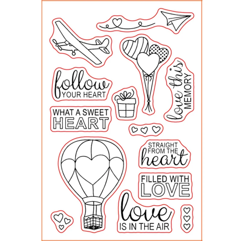 WW0420A1 365 дней календарь Медведь Прозрачный силиконовый штамп/печать для DIY Скрапбукинг/фотоальбом ремесло декоративный прозрачный штамп 4x6IN - Цвет: WW0420A1