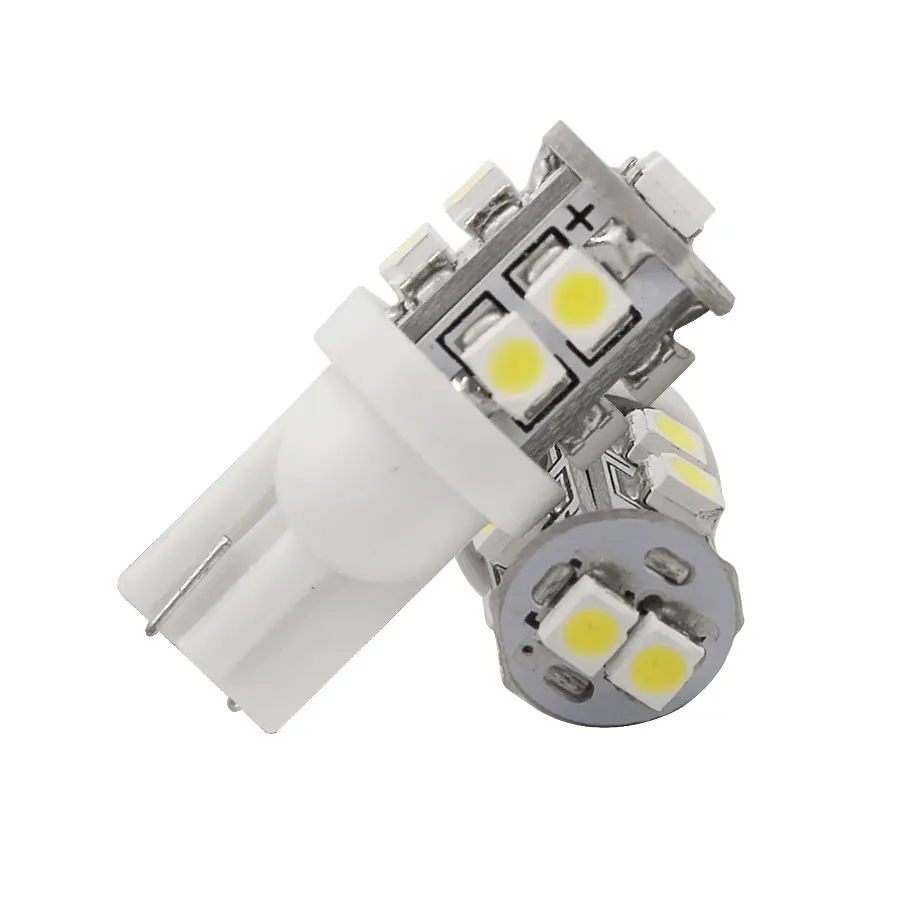 10 шт./лот T10 1210 Белый 10SMD автомобильный Грузовик интерьерный клиновидный