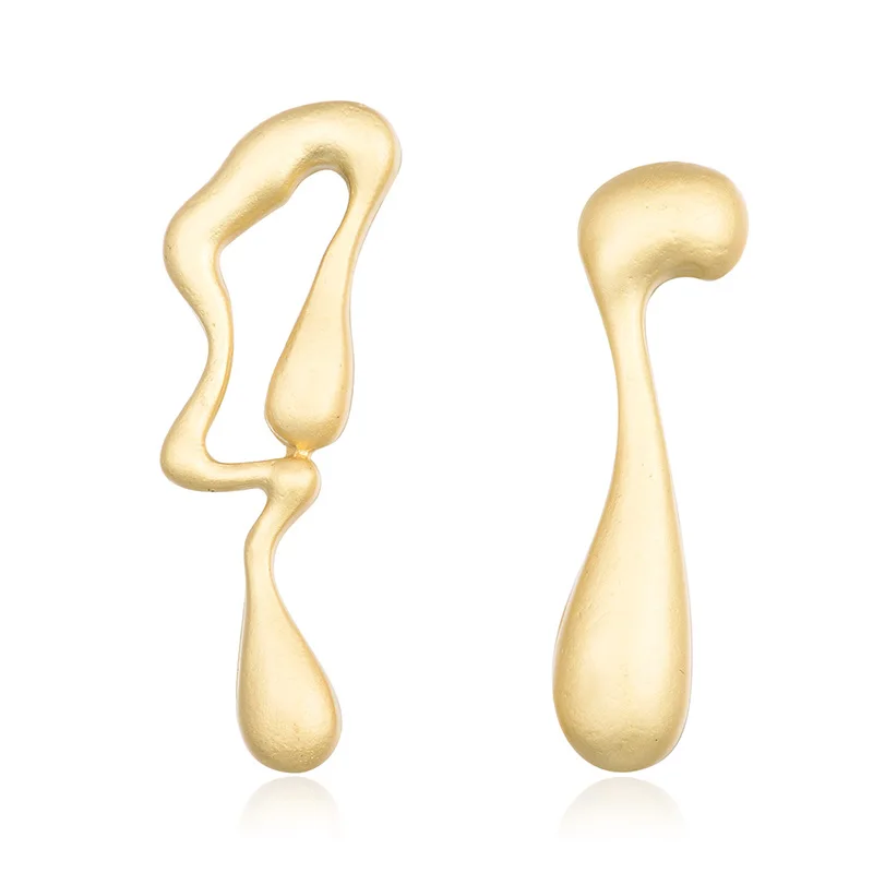 Shineland Гипербола Стиль золото Цвет серьги стержня для Для женщин Модные украшения