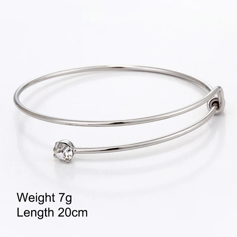 Женский Браслет-манжета YAOLOGE регулируемый браслет с кристаллами и