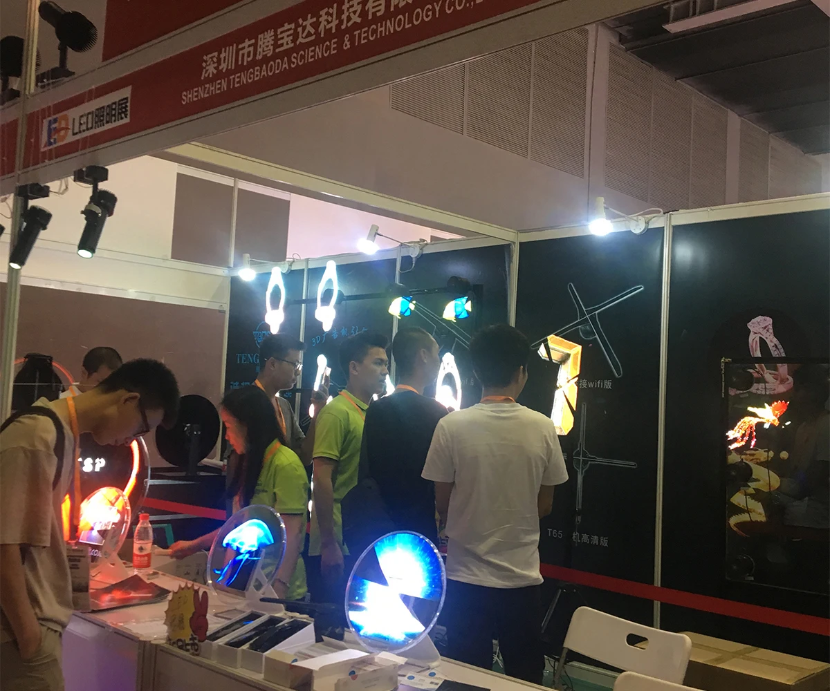TBDSZ 3D wifi голограмма рекламный дисплей светодиодный вентилятор 42 см голографическое изображение голый глаз светодиодный проектор рекламный проигрыватель машина