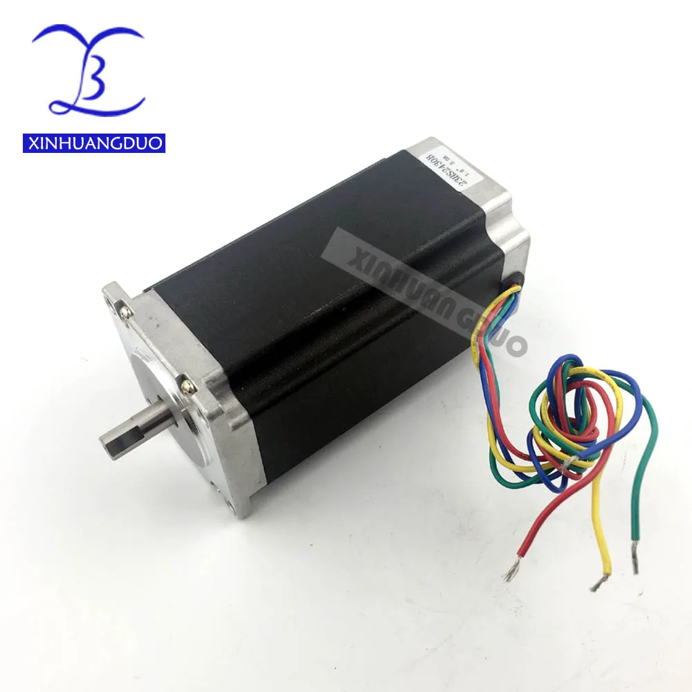 Дуальный вал Nema23 CNC шаговый двигатель. Лучшая продажа! Бесплатная доставка. Nema 23 Шаговый двигатель 57BYGH112 425oz-in 112мм 3A.