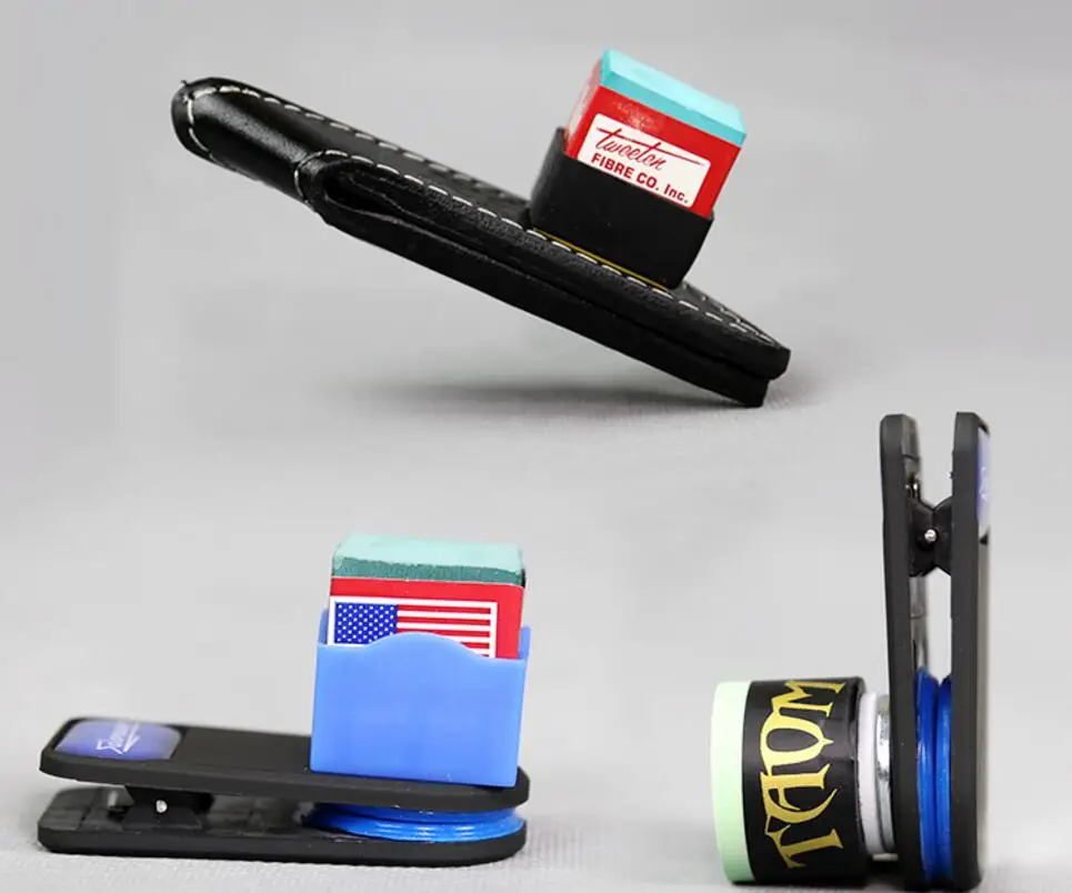 Новый Магнитный бильярдный мел держатель для бильярдного 3 вида стилей