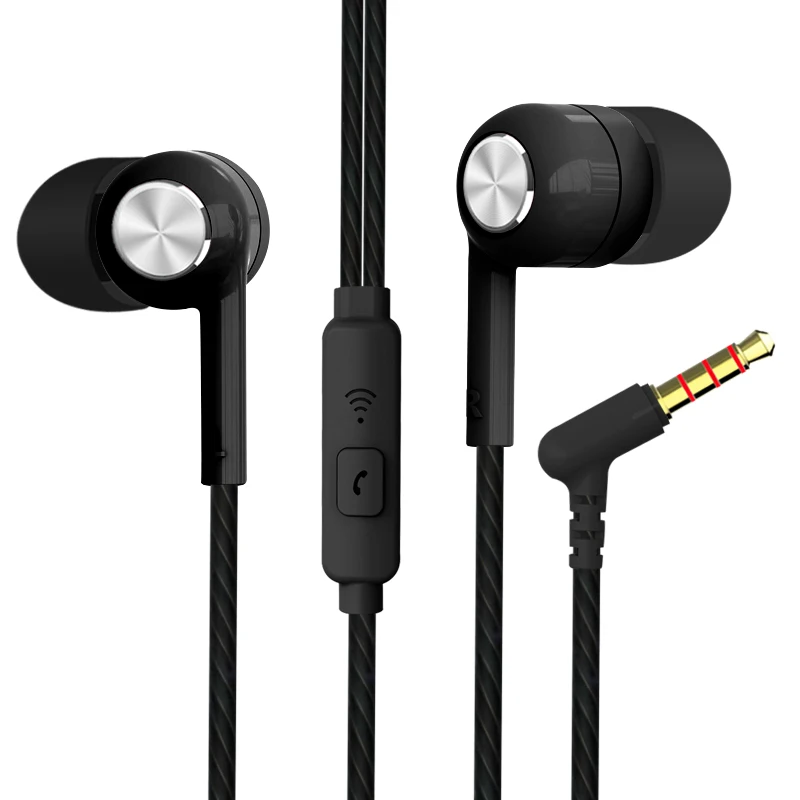 VPB S32 наушники музыкальные наушники Стерео Игровые наушники для телефона с микрофоном для iPhone 5S 6 plus компьютер - Цвет: Черный