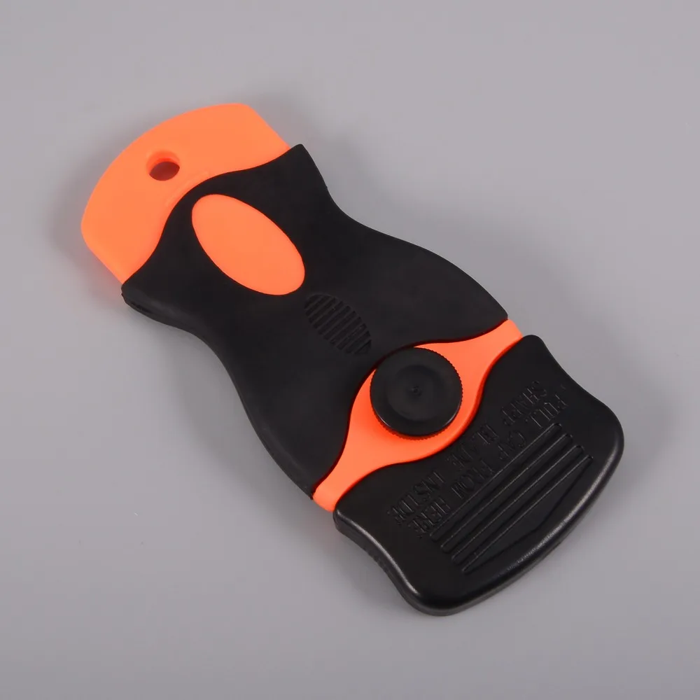 FOSHIO виниловый инструмент для очистки стекла пластиковый скребок бритвы + 5 шт.