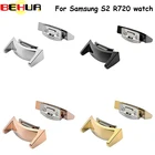1 пара полезных соединителей из нержавеющей стали 20 мм, высококачественный ремешок для часов Samsung Gear S2 RM-720, аксессуары для умных часов