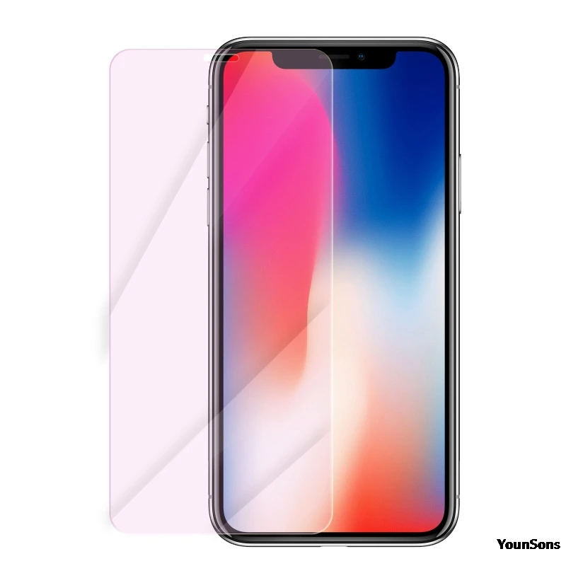 0 26 мм анти синяя закаленная стеклянная пленка для iPhone X XR XS Max защита экрана стекло