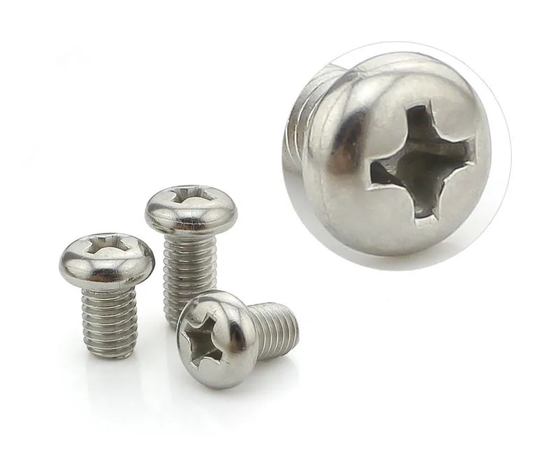 304 нержавеющего металла круглый головы Philips Шурупы M2.5 x3mm к m2.5x60mm металл, нержавеющая Philips Головкой