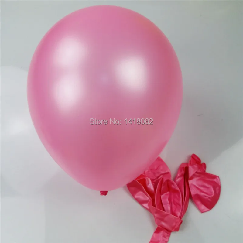

50 pcs/lot 12 inch 2.8g Latex balloon Helium Round balloons Thick Pearl purple pink balloons Wedding Party Birthday Baby