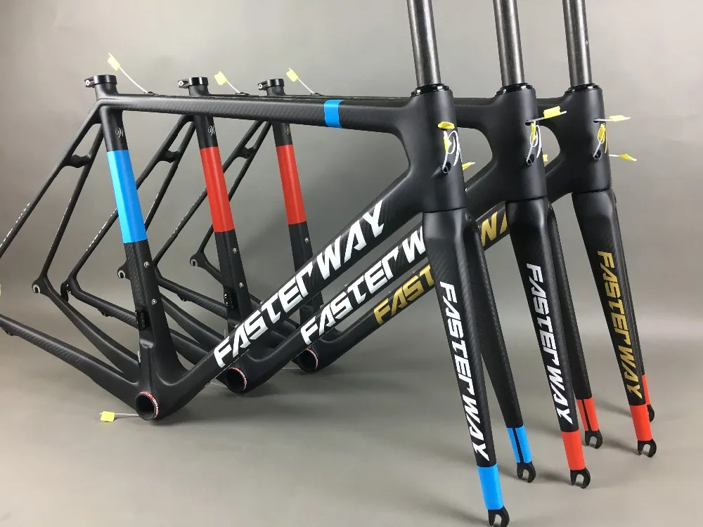 Набор углеродных рамок FASTERWAY PRO 3k для шоссейного велосипеда набор рисунков: