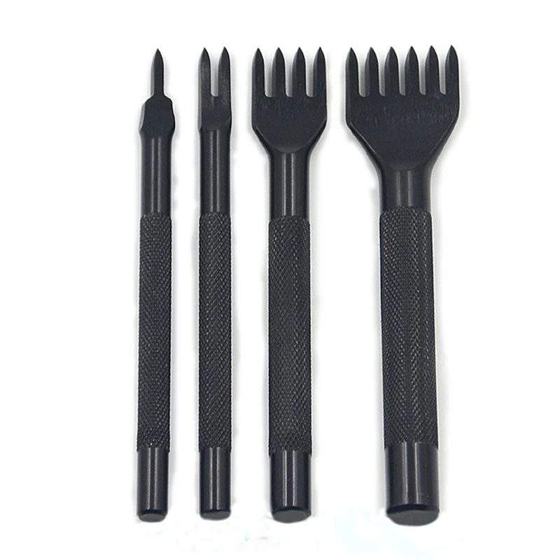 

Hot 18pcs Craft DIY Handmade Tools Punch Edger Trench Device Belt Puncher Set Leather Hand Tools MDD88